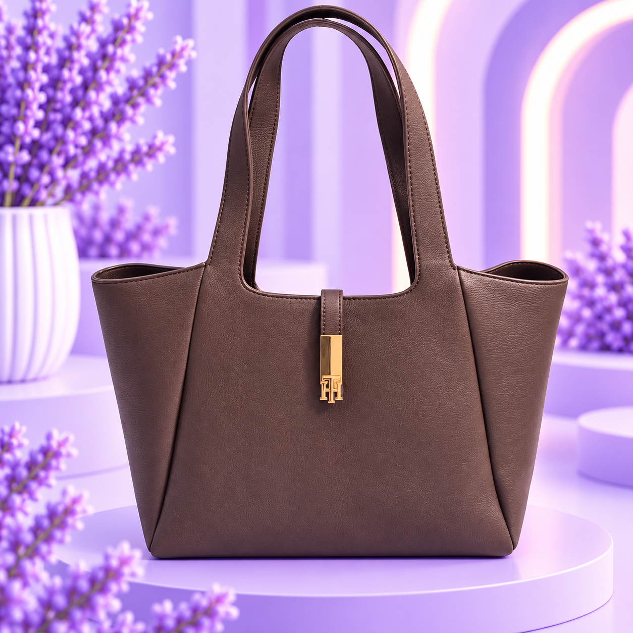 Tote grande chocolate